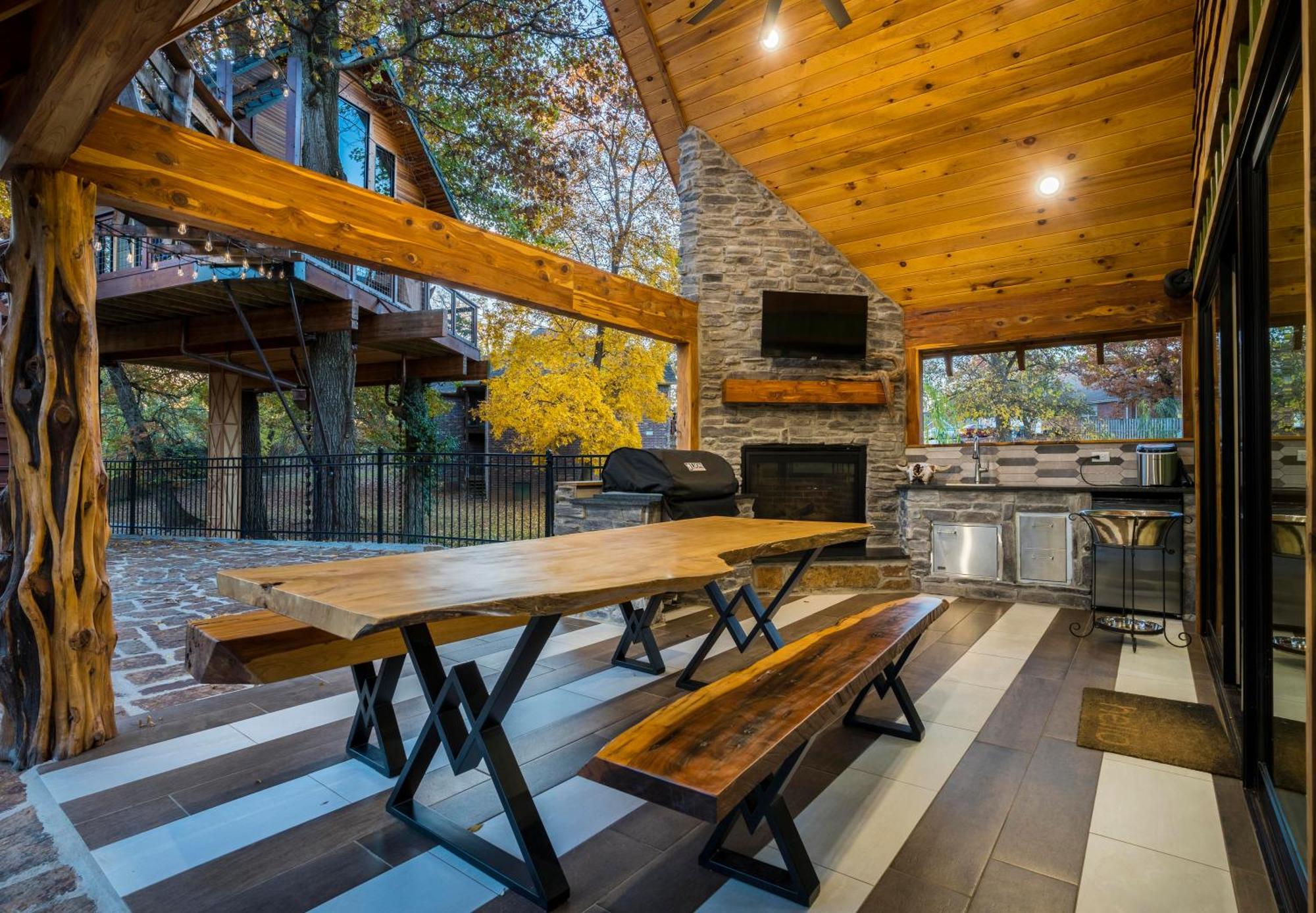The Tree House In Бентонвилль Экстерьер фото